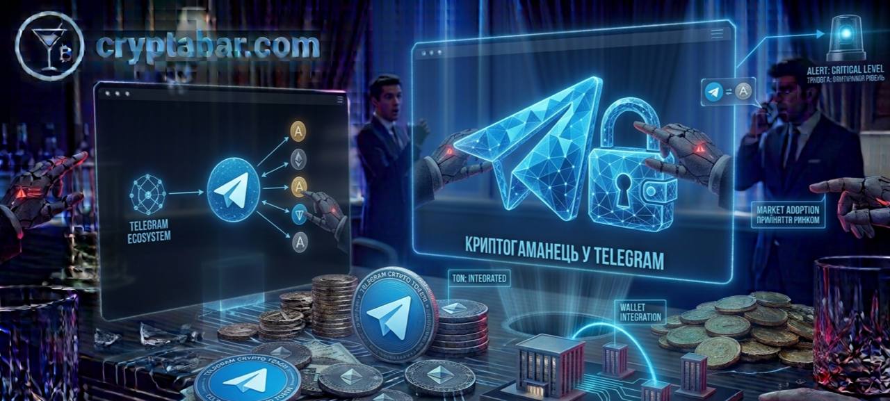 🔐Павло Дуров анонсував новий криптогаманець у Telegram